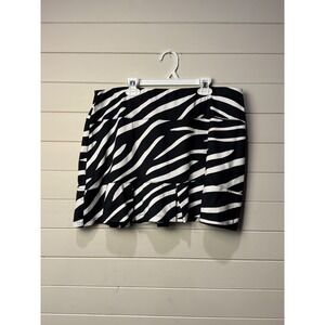 TAIL Active Zebra‎ Print Skort XL Golf Tennis Athletic Skirt Built In Shorts